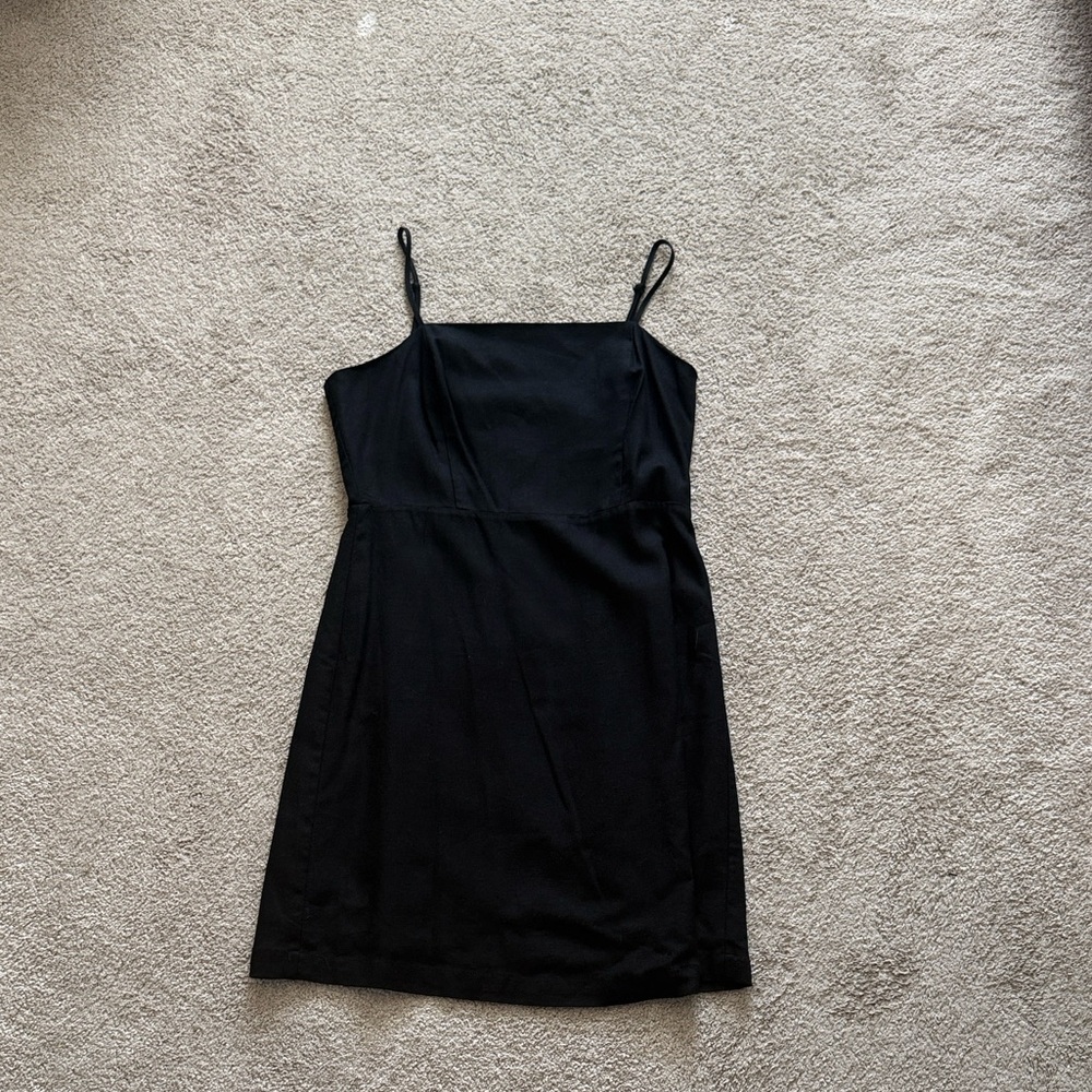 Gianni Bini Black Dress with Spaghetti Straps
